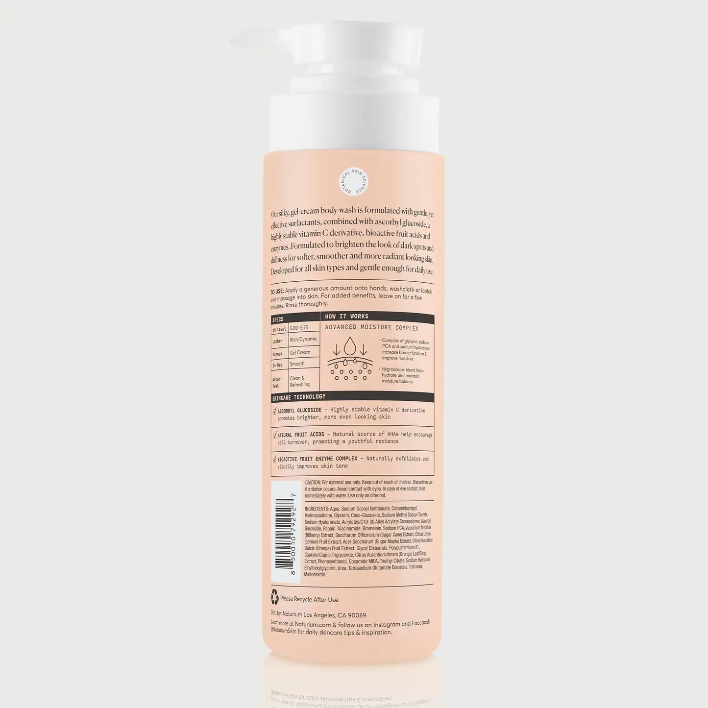 the-brightener-vitamin-c-brightening-body-wash-e7 NATR-The-Brightener-Body-Wash_back.webp